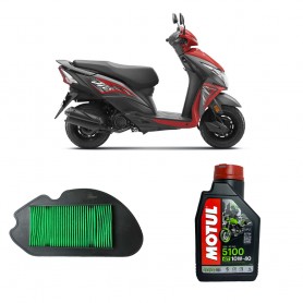 KIT MANTENCION DIO 110 HONDA 10W40 5100 MOTUL KIT MANTENCION DIO 110 HONDA 10W40 5100 MOTUL