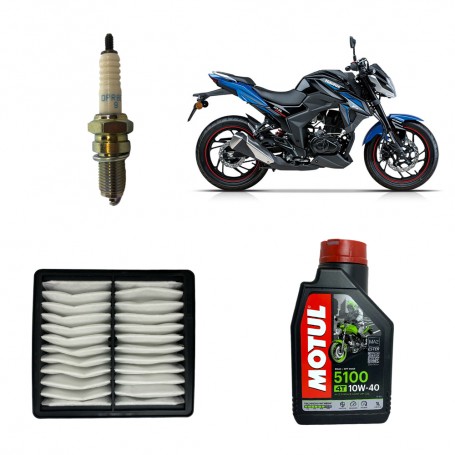 KIT MANTENCION DR 160 S HAOJUE 10W40 5100 MOTUL