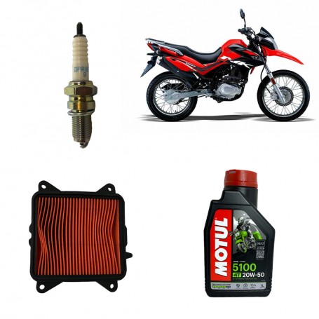 KIT MANTENCION NK 150 HAOJUE (20W50 MOTUL)
