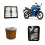 KIT MANTENCION GIXXER 150 SF SUZUKI 10W40 STREET LIQUI MOLY